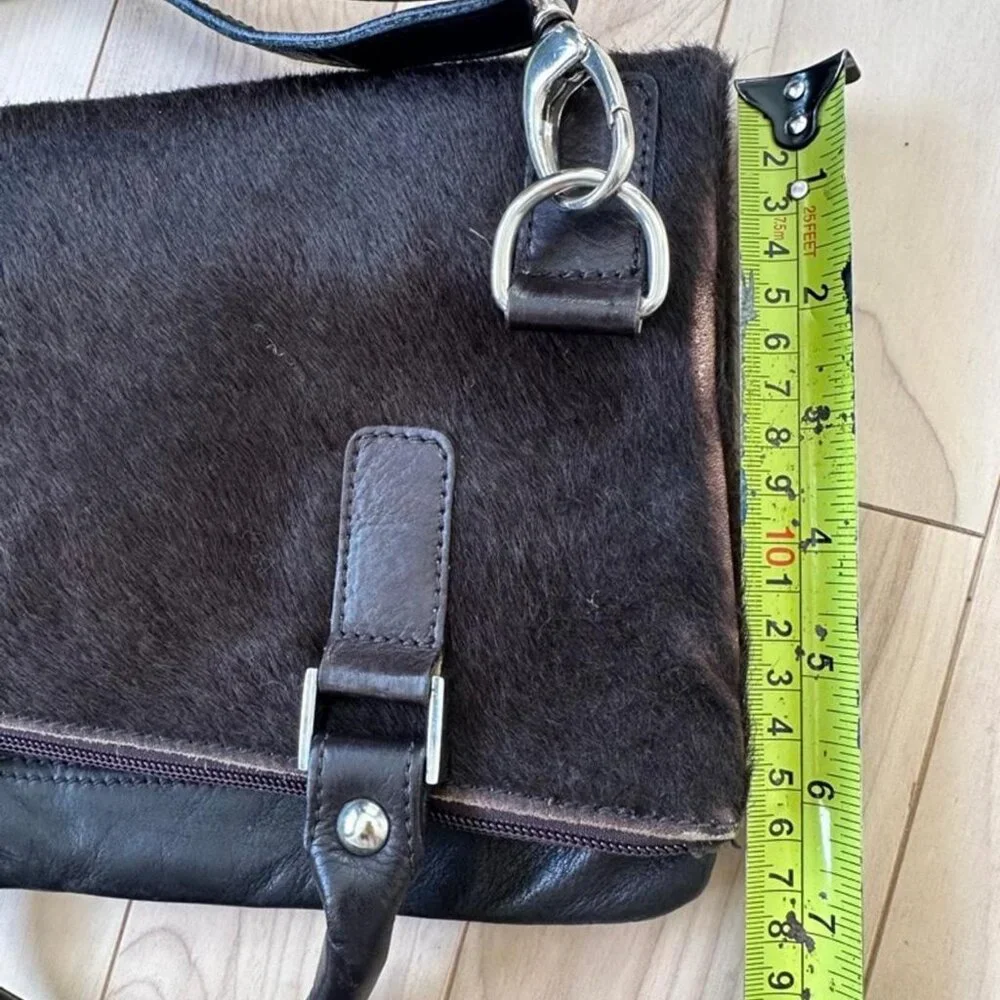 Maurizio Taiuti Genuine Cowhide Fold-Over Bag – Made in Italy - Picture 6 of 8